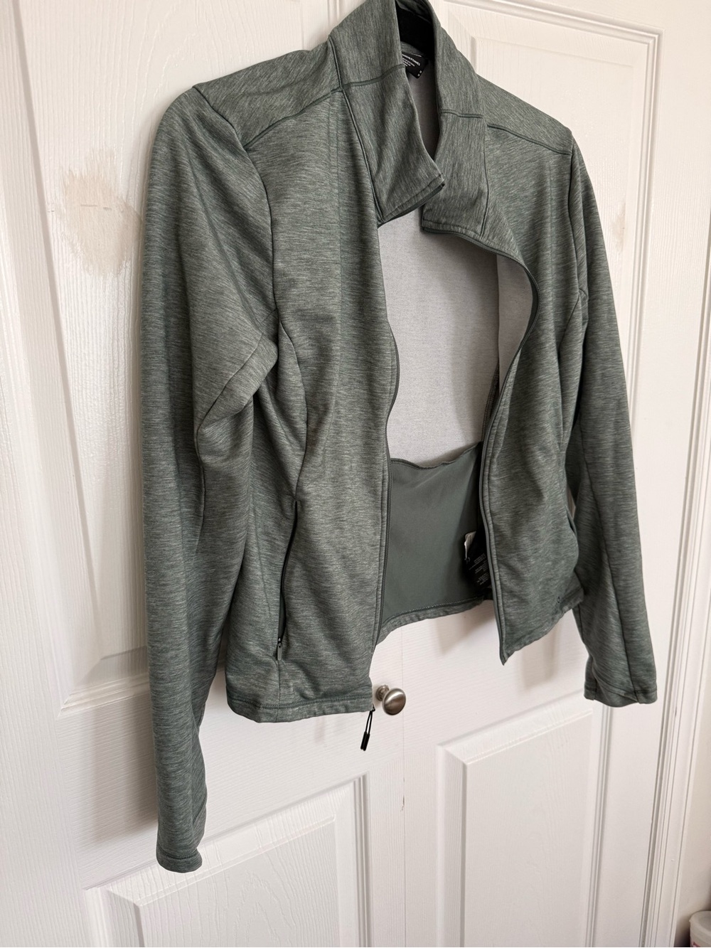 The North Face Women's Heathered Sage Utility Zip Jacket